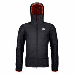 Bunda Ortovox Swisswool Zinal Jacket Men's Black Raven